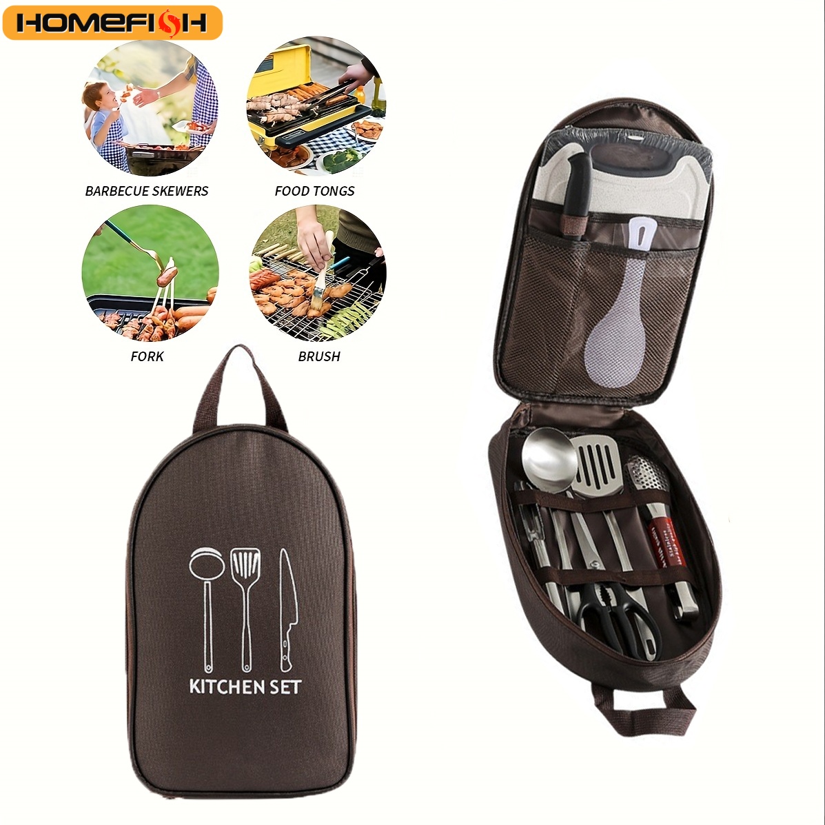 Camping Cooking Equipment Bag - Borsa da cucina per esterni, borsa