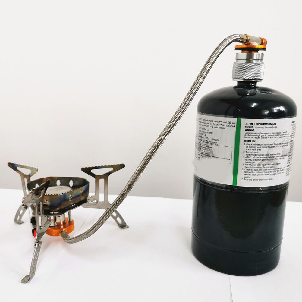 Camping Cooking Easy - Adattatore per bombola di gas propano