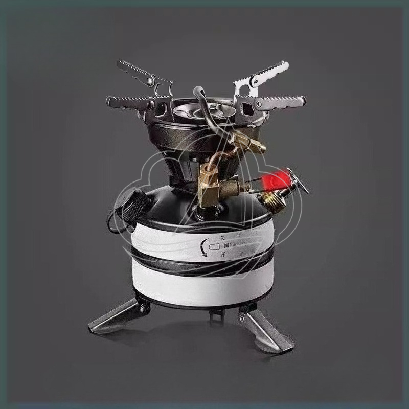 Camping Cooking Portable - Kit Fornello da Campeggio Portatile Tutto-in-Uno,