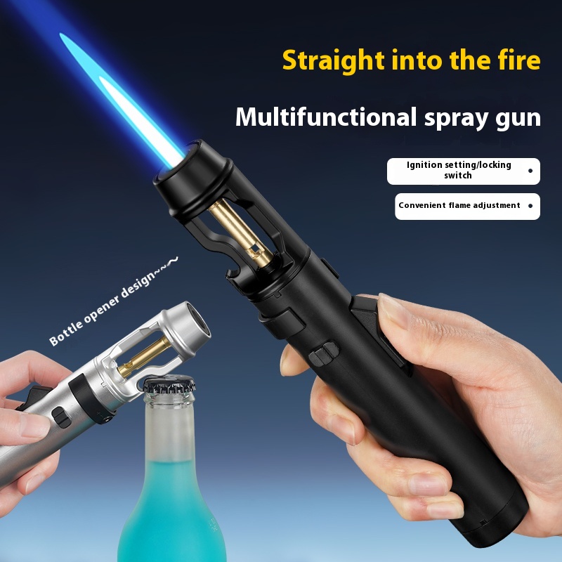 Camping Cooking Torch - Accendino a fiamma a getto antivento