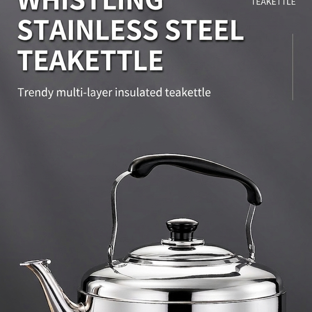 Camping Cooking Vessel - Bollitore per Tè con Fischietto di