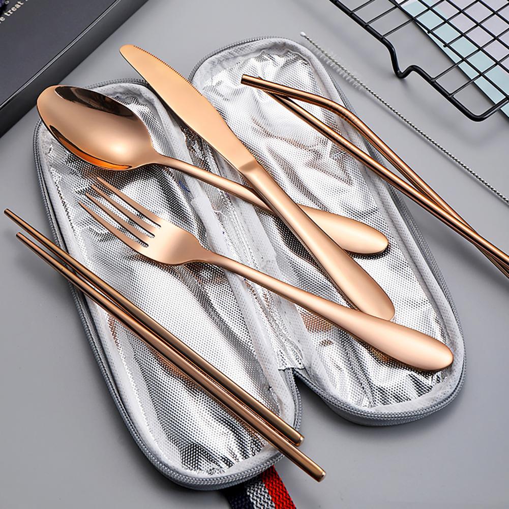Camping Cooking Set Compact - Borsa porta posate da viaggio in