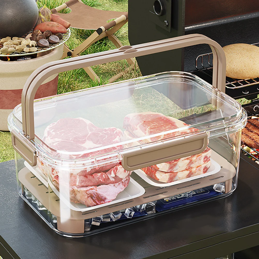 Camping Cooking Food - Contenitore portatile per la conservazione degli