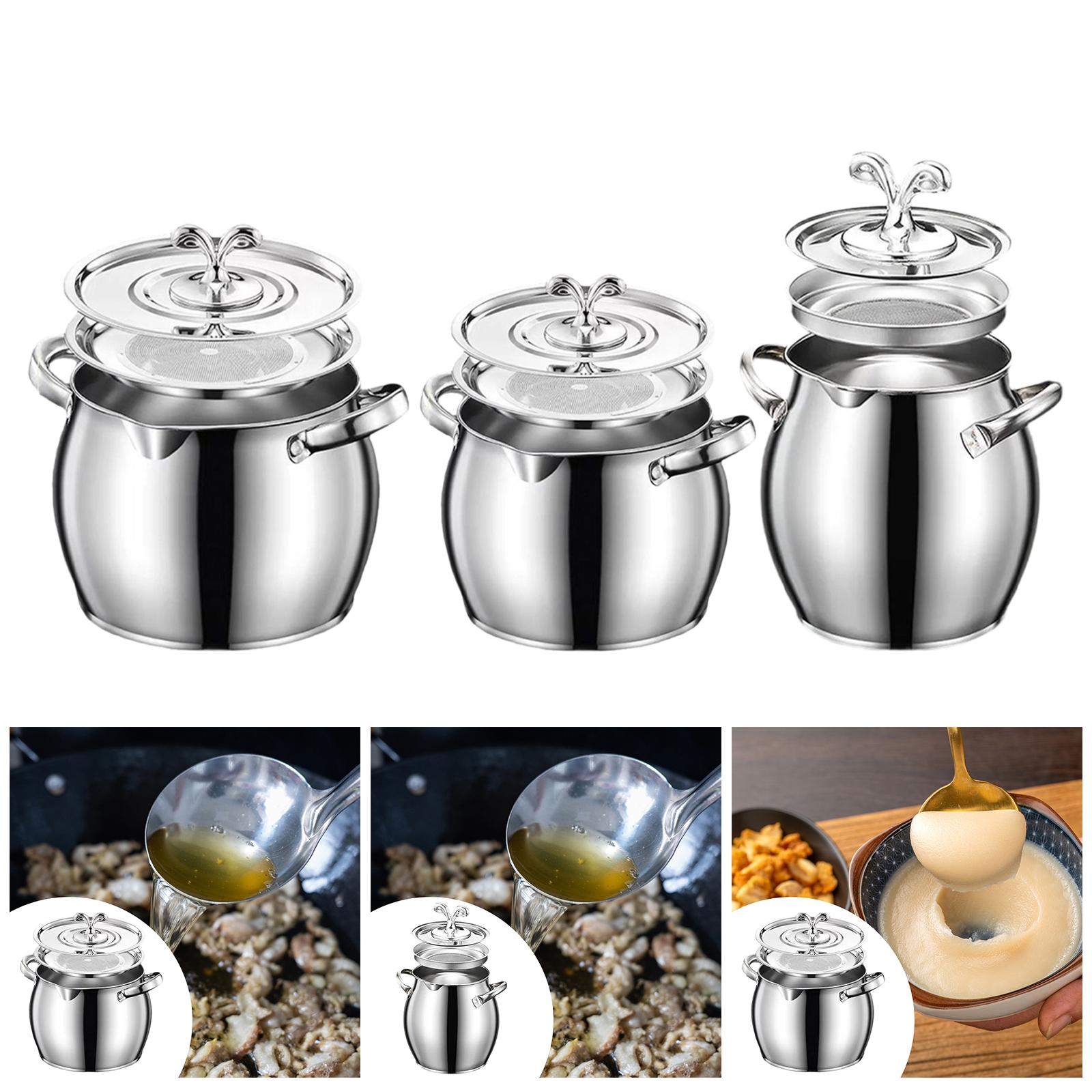 Camping Cooking Container - Contenitore per grasso Versatile contenitore per