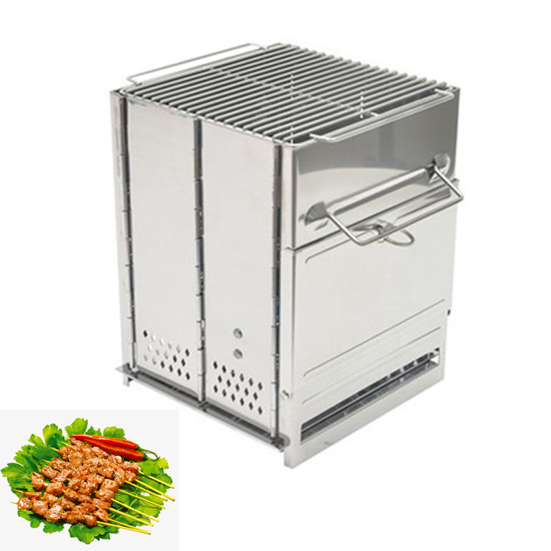 Camping Cooking Portable - Stufa a Legna per Campeggio, Attrezzatura