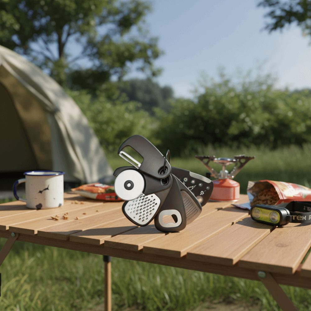 Camping Cooking Set Compact - Set di utensili da campeggio dal
