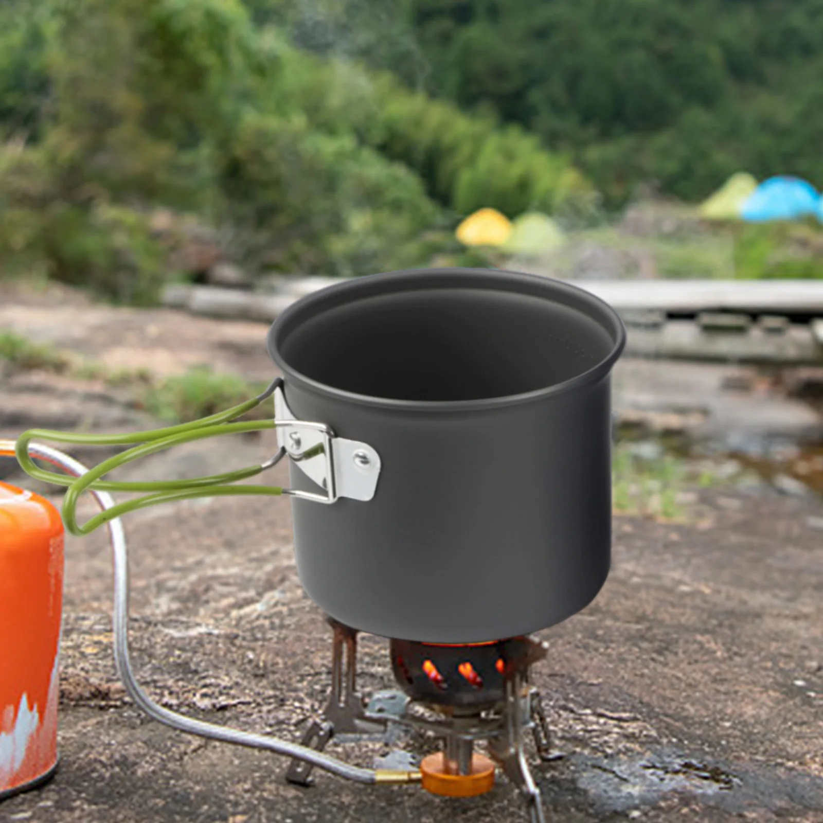 Camping Cooking Set Compact - Set di pentole da campeggio in