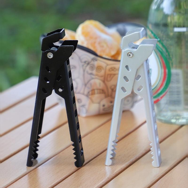 Camping Cooking Food - Clip Antiscottatura Resistente in Lega Antiruggine,