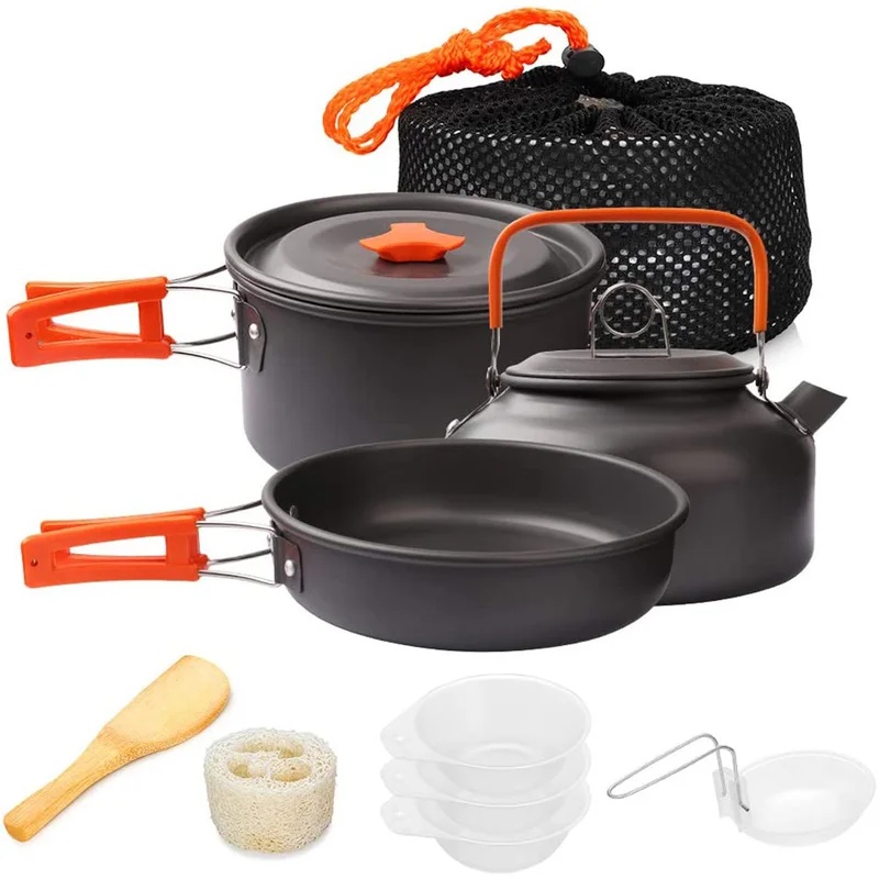 Camping Cooking Equipment Bag - 1 pezzo/1 set Kit di utensili