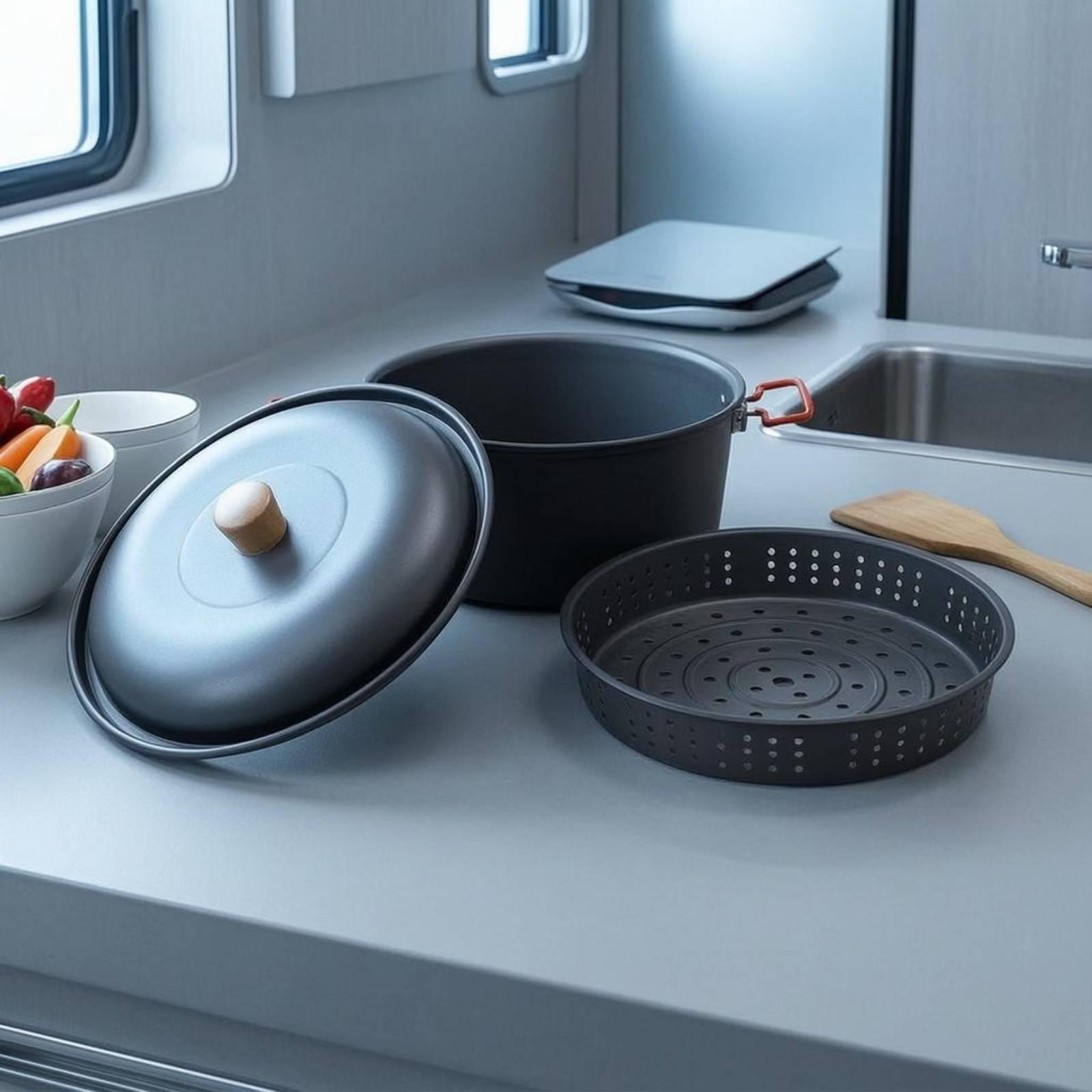 Camping Cooking Vessel - Pentola da Campeggio in Lega di