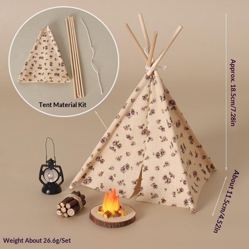 Camping Cooking Roll - Set 1/12 per Casa delle Bambole: