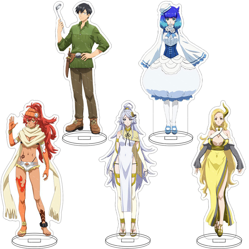 Campfire Cooking With My Absurd Skill - Statuetta Anime 16CM: Mukouda Tsuyoshi dal