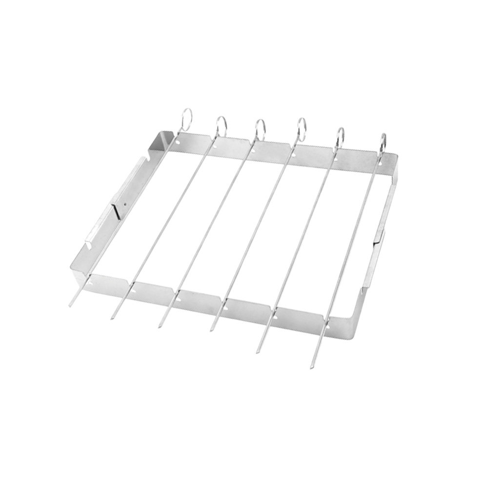 Camping Cooking Easy - Griglia Portatile in Acciaio Inox per