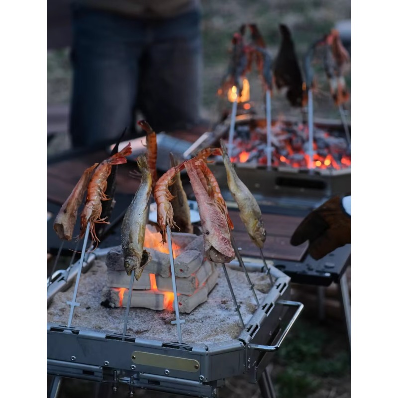 Fornello a legna portatile in  - Camping Cooking Equipment Electric recensione e prezzo
