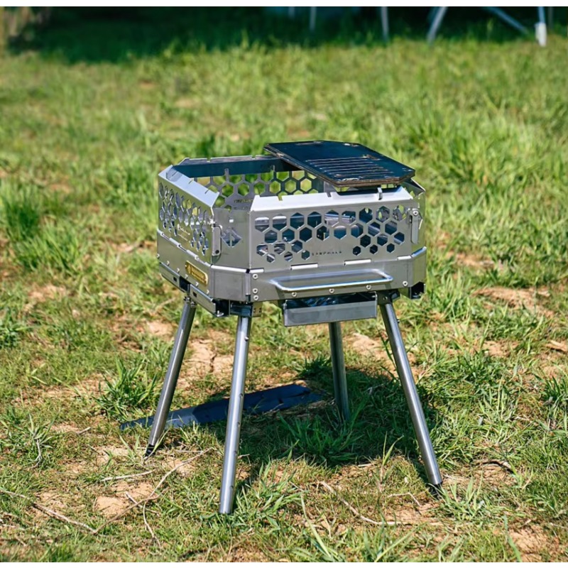 Fornello a legna portatile in  - Camping Cooking Equipment Electric recensione e prezzo