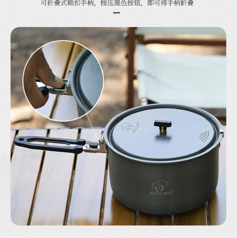 Pentola da campeggio Bulin BL2 - Camping Cooking Set Stainless Steel recensione e prezzo