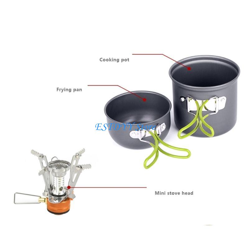 G6DE pentole da campeggio Bruc - Camping Cooking Easy recensione e prezzo