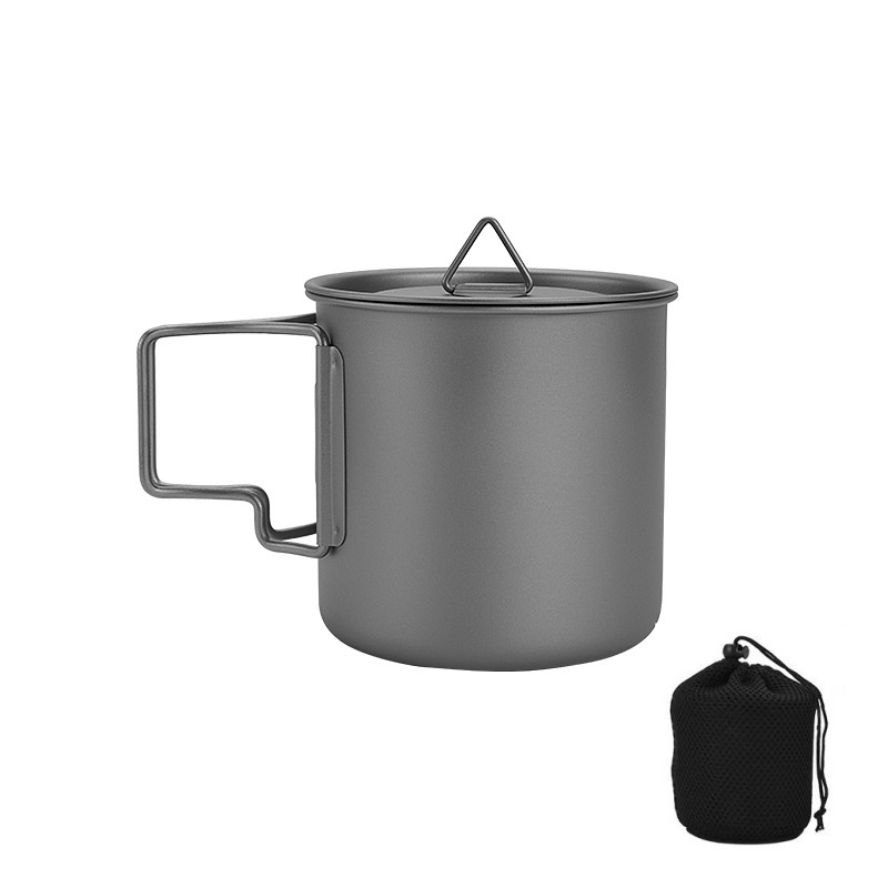 Tazza da campeggio in titanio  - Camping Cooking Set Stainless Steel recensione e prezzo