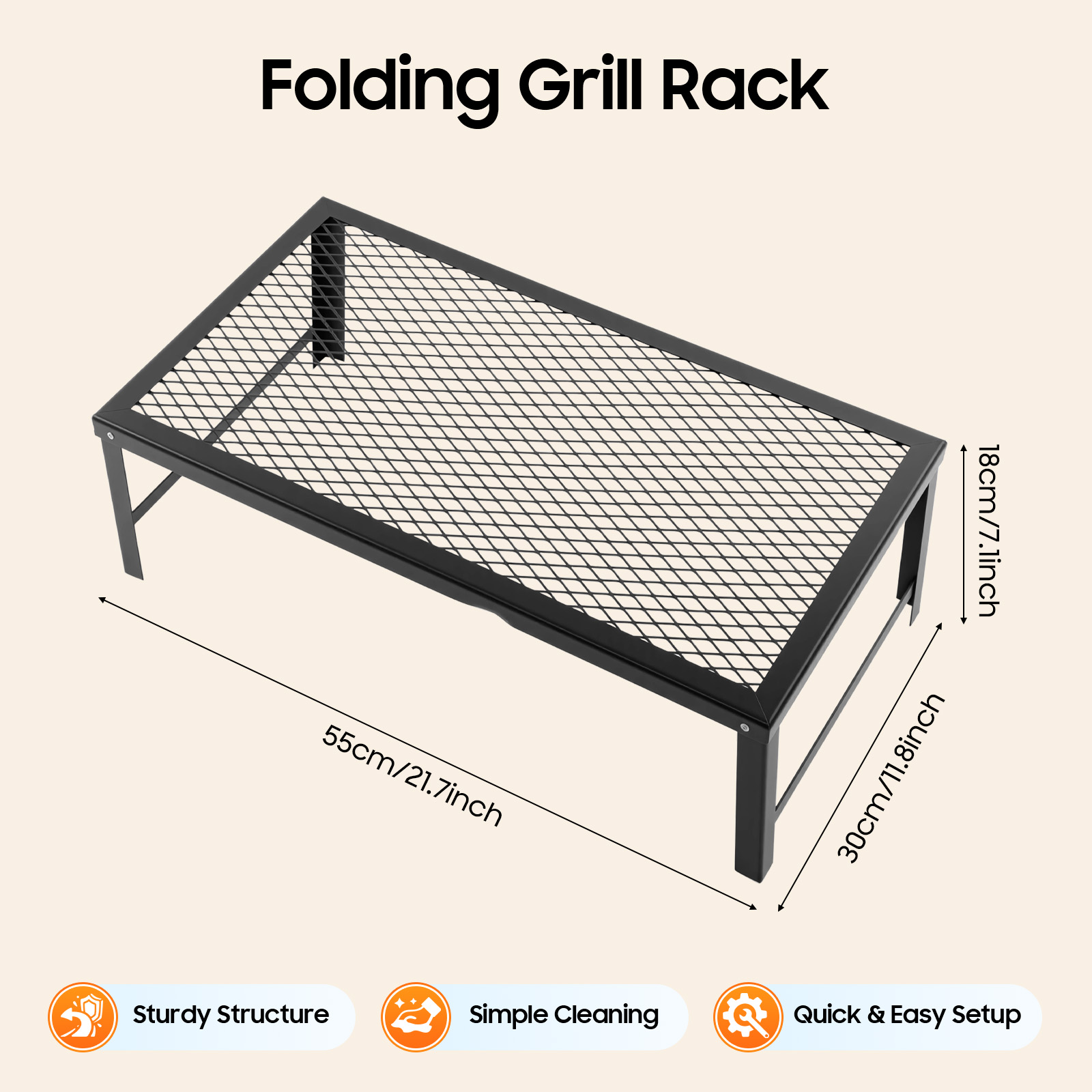 Griglia per Falò, Set BBQ, Gri - Camping Cooking Set Compact recensione e prezzo