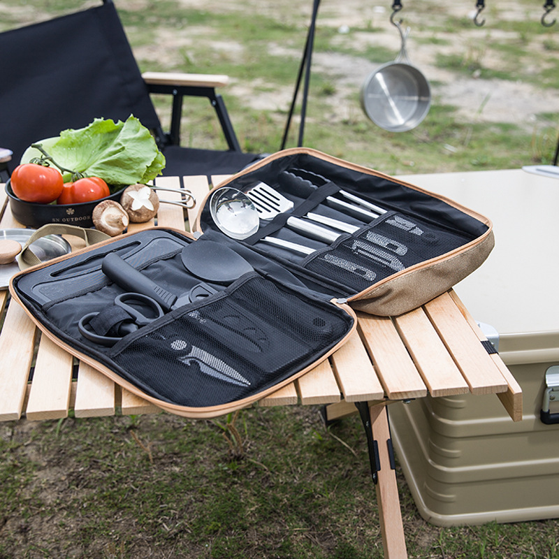 Set da Cucina da Campeggio 8 P - Camping Cooking Set Stainless Steel recensione e prezzo
