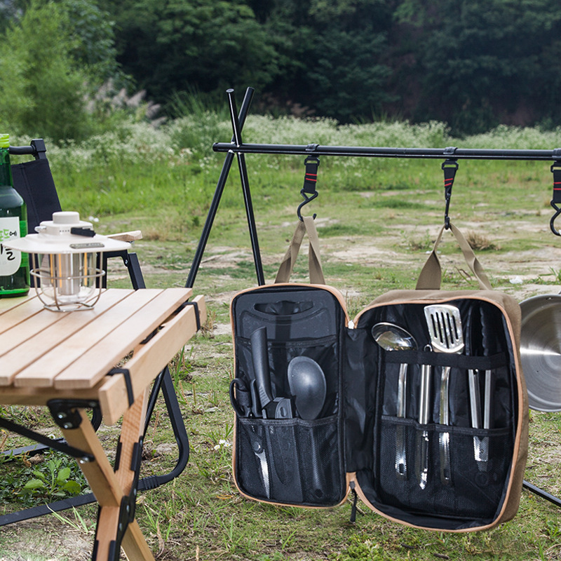 Set da Cucina da Campeggio 8 P - Camping Cooking Set Stainless Steel recensione e prezzo