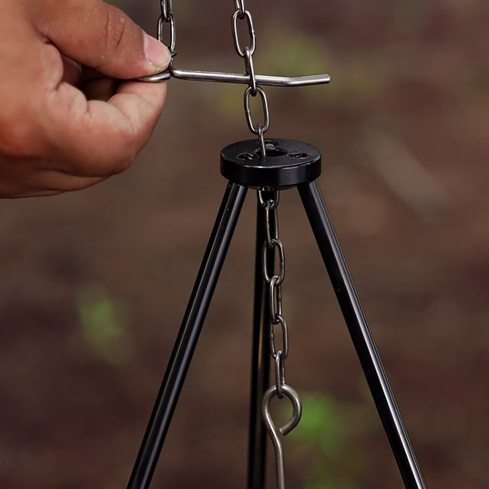 Treppiede da campeggio per fal - Camping Cooking Pot Tripod recensione e prezzo