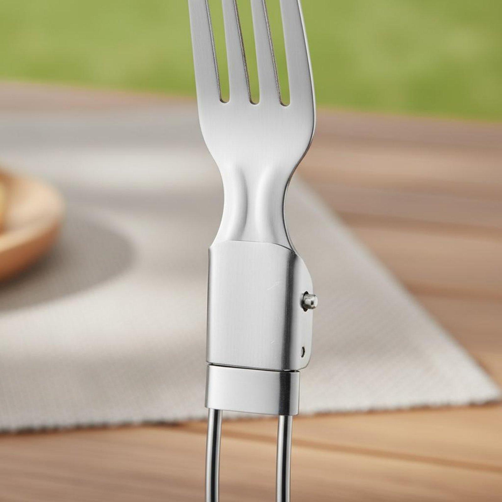 Set di Posate Pieghevoli in Ac - Camping Cooking Set Compact recensione e prezzo