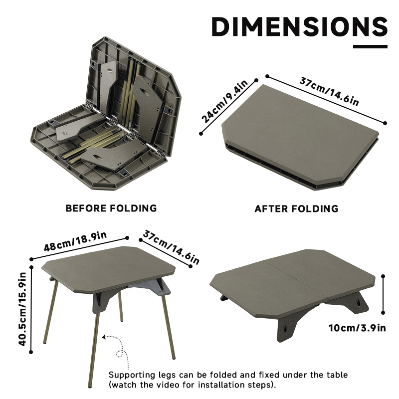 WESTTUNE Tavolo da campeggio e - Camping Cooking Table recensione e prezzo