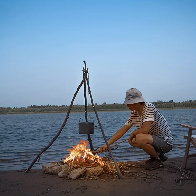 Supporto per Pentola da Campeg - Camping Cooking Pot Tripod recensione e prezzo