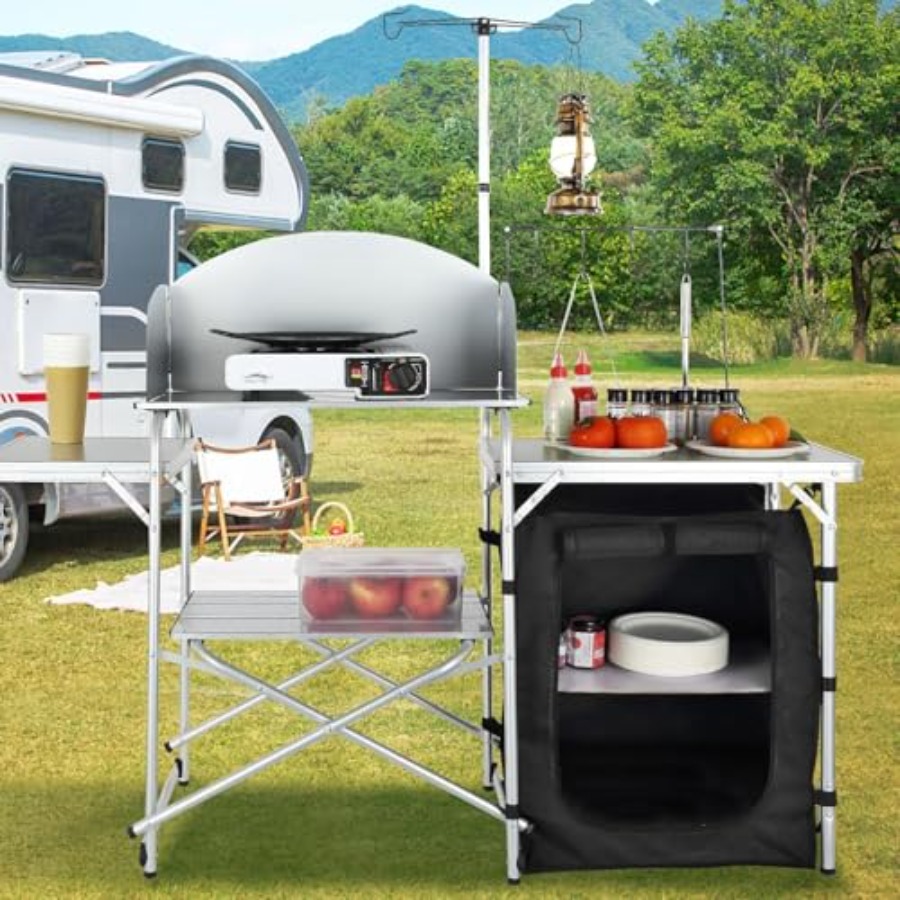 Tavolo da Cucina da Campeggio, - Camping Cooking Table recensione e prezzo
