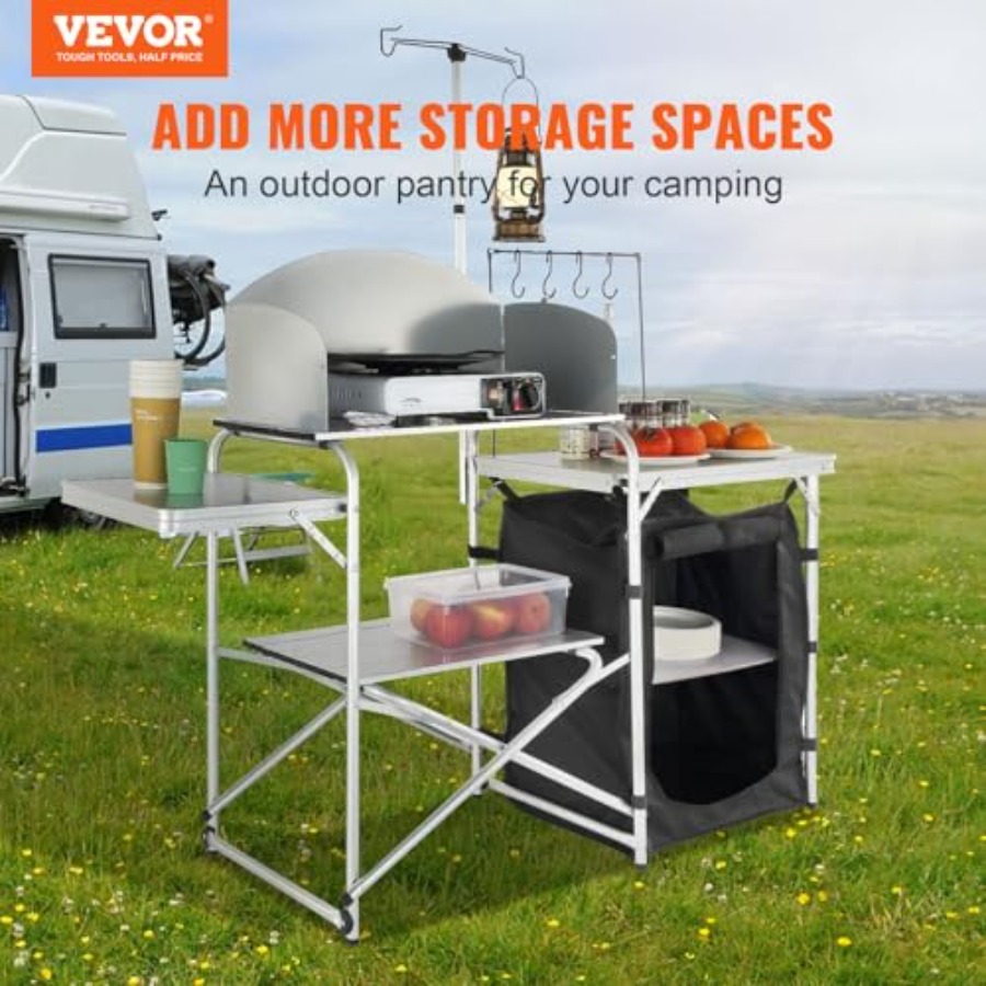 Tavolo da Cucina da Campeggio, - Camping Cooking Table recensione e prezzo