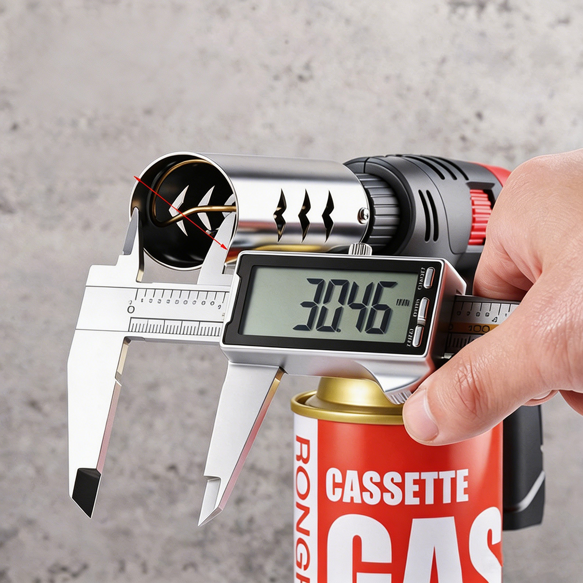 Torcia a gas butano a tubo lun - Camping Cooking Torch recensione e prezzo
