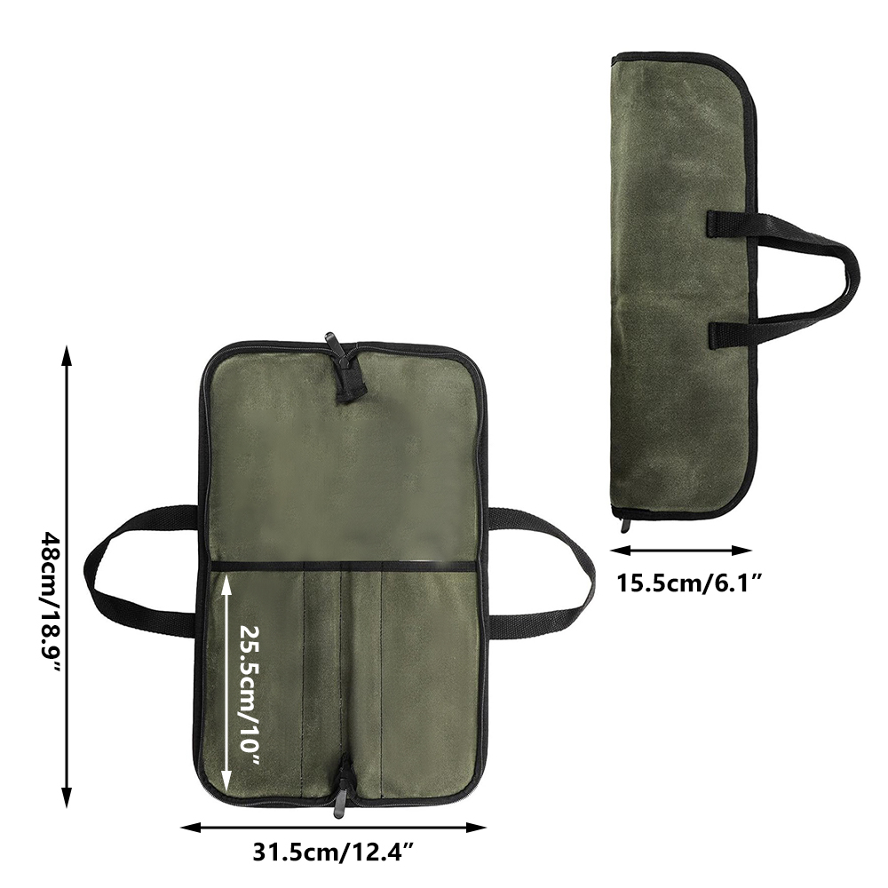 Borsa Porta Coltelli in Tela C - Camping Cooking Roll recensione e prezzo