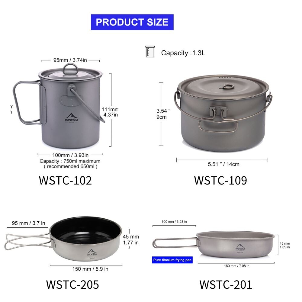 Widesea Stoviglie da campeggio - Camping Cooking Roll recensione e prezzo