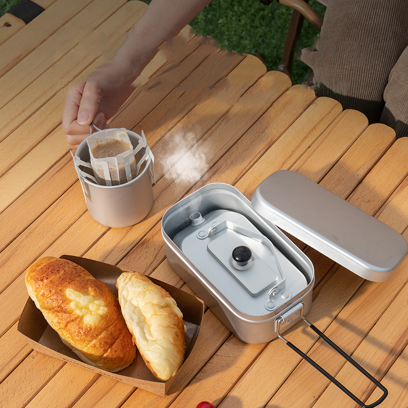 Ultraleggero portatile Picnic  - Camping Cooking Set Stainless Steel recensione e prezzo