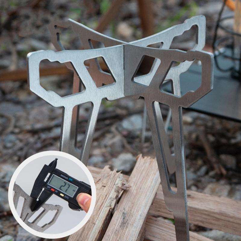 Base stufa da campo pieghevole - Camping Cooking Pot Tripod recensione e prezzo