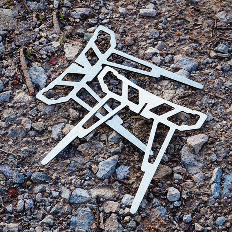 Base stufa da campo pieghevole - Camping Cooking Pot Tripod recensione e prezzo