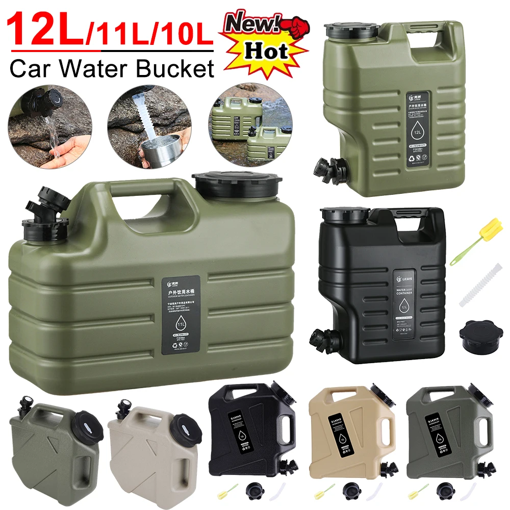 Secchio d'acqua per auto da 10 - Camping Cooking Container recensione e prezzo