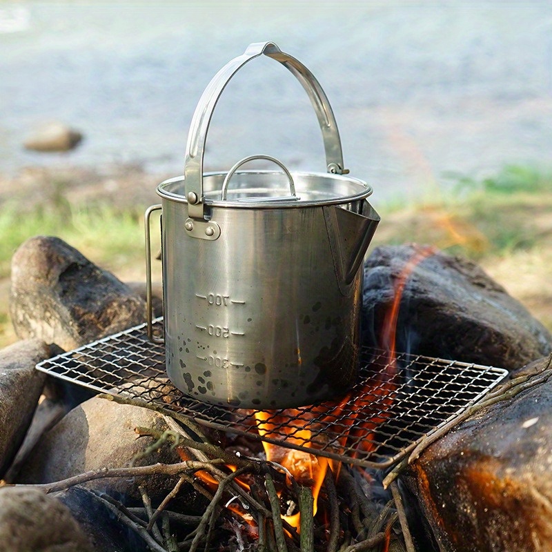 Bollitore in acciaio da estern - Camping Cooking Set Stainless Steel recensione e prezzo