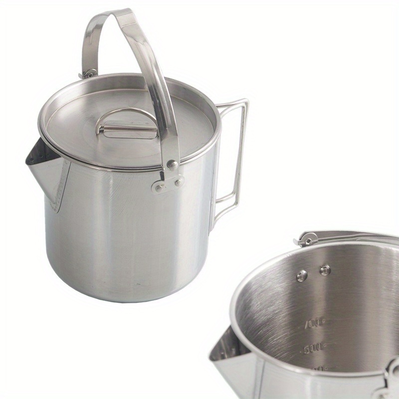 Bollitore in acciaio da estern - Camping Cooking Set Stainless Steel recensione e prezzo