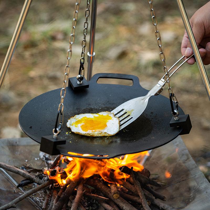 Treppiede da campeggio per cuc - Camping Cooking Pot Tripod recensione e prezzo