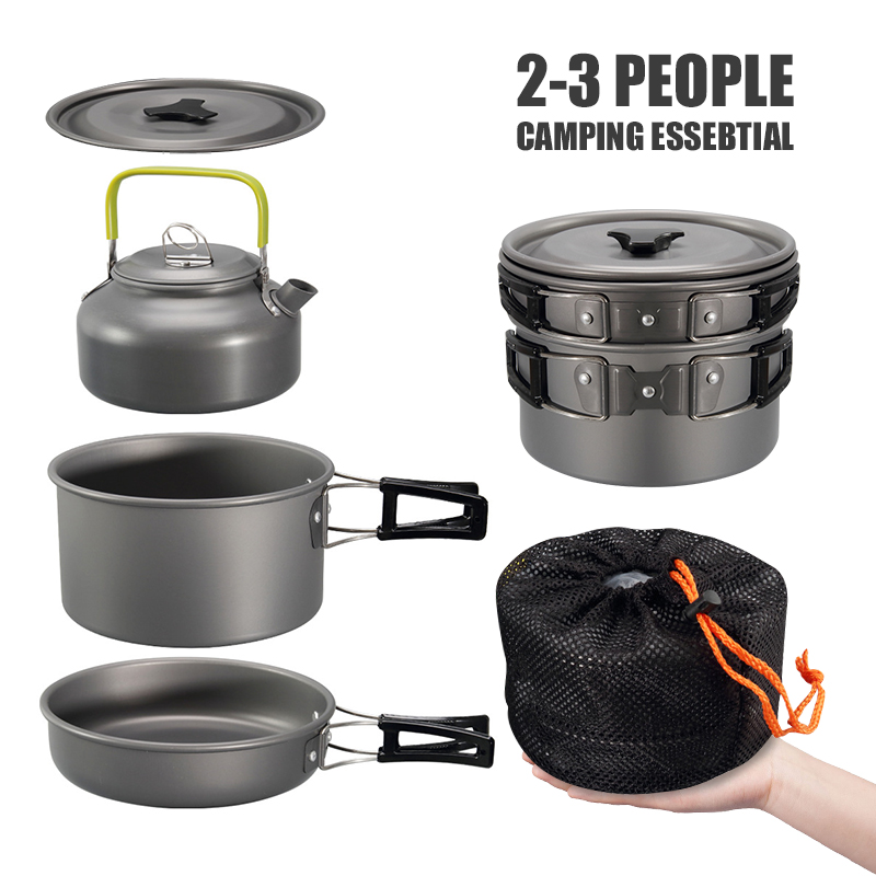 WESTTUNE Kit di pentole da cam - Camping Cooking Roll recensione e prezzo