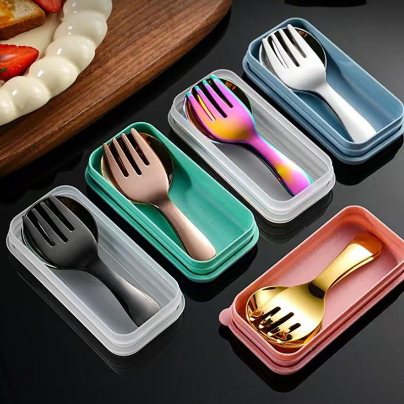 Mini set di posate in acciaio  - Camping Cooking And Eating Set recensione e prezzo