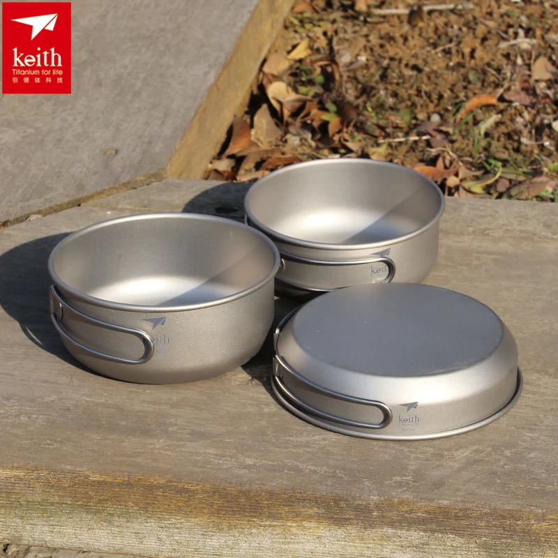 Set di ciotole per pentole in  - Camping Cooking Set Stainless Steel recensione e prezzo