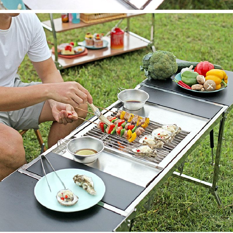 SmiloDon IGT Fornello per barb - Camping Cooking Table recensione e prezzo