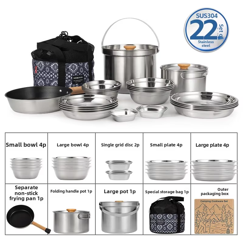 NOBANA Il più nuovo set di pen - Camping Cooking Roll recensione e prezzo