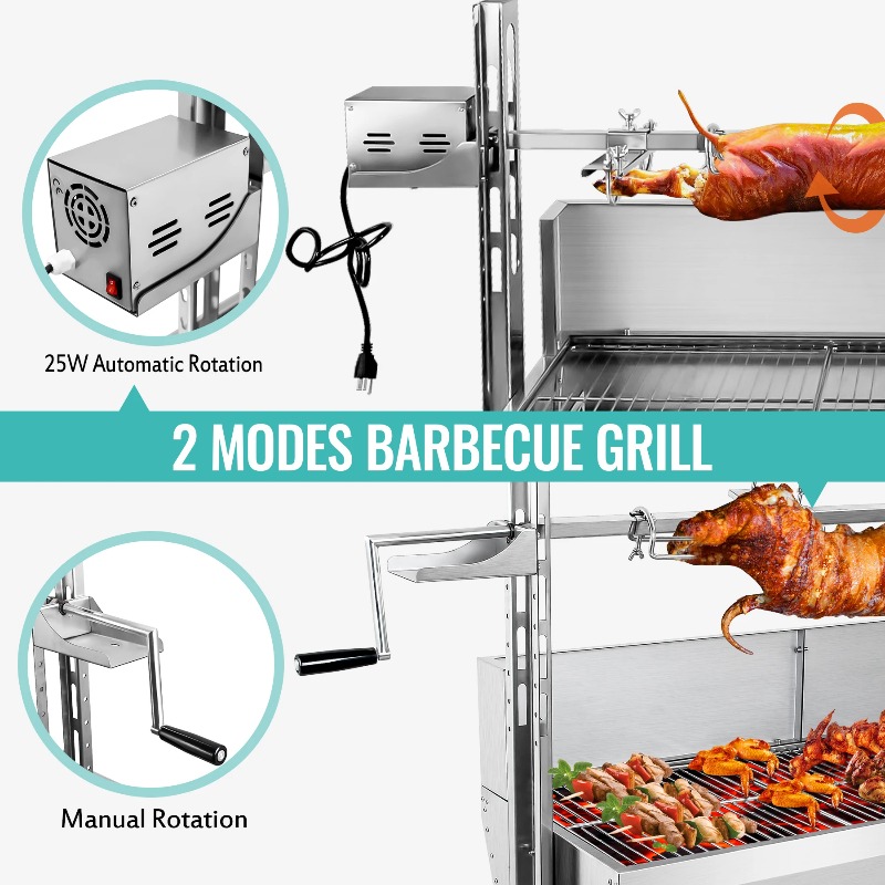 Griglia per barbecue 2 in 1, g - Camping Cooking Equipment Electric recensione e prezzo