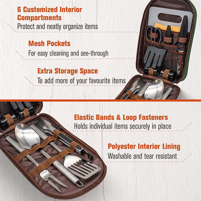 Borsa Portatile per Utensili d - Camping Cooking Equipment Bag recensione e prezzo