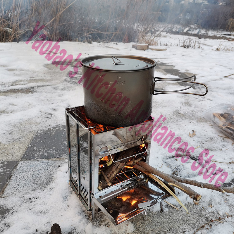 Stufa a Legna per Campeggio, A - Camping Cooking Portable recensione e prezzo