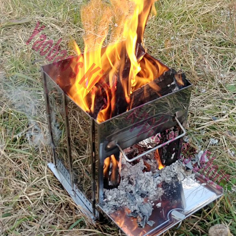 Stufa a Legna per Campeggio, A - Camping Cooking Portable recensione e prezzo